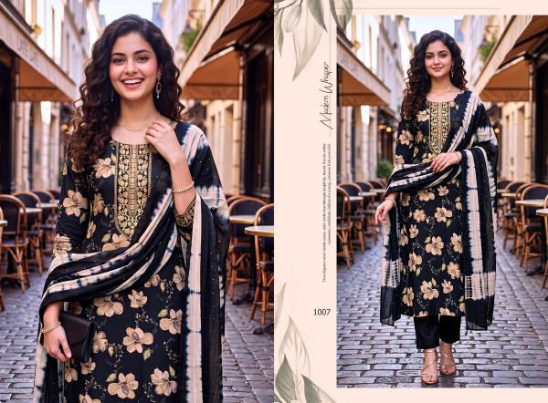 Jivisha shruti 3pcs kashmiri kurti wholesale